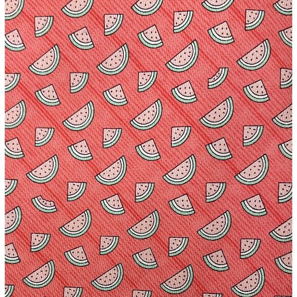 Vineyard Vines Pink Watermelon Summer BBQ Silk Tie - Picture 1 of 4